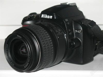 Лот: 2513698. Фото: 1. Nikon D40 kit ТОРГ!!!. Цифровые зеркальные
