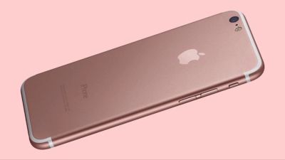 Лот: 8280200. Фото: 1. iPhone 7 pink. Смартфоны
