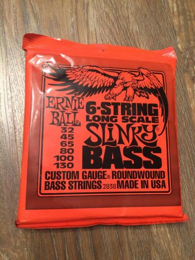 Лот: 5107533. Фото: 1. Струны для бас-гитары Ernie Ball... Аксессуары, комплектующие