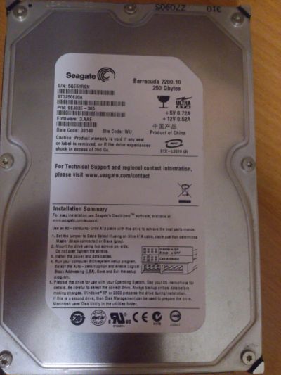 Лот: 4862039. Фото: 1. Жесткий диск Seagate Barracuda... Жёсткие диски (HDD)