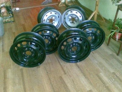 Лот: 437325. Фото: 1. Диски штампованные 5 х114,3 R... Шины