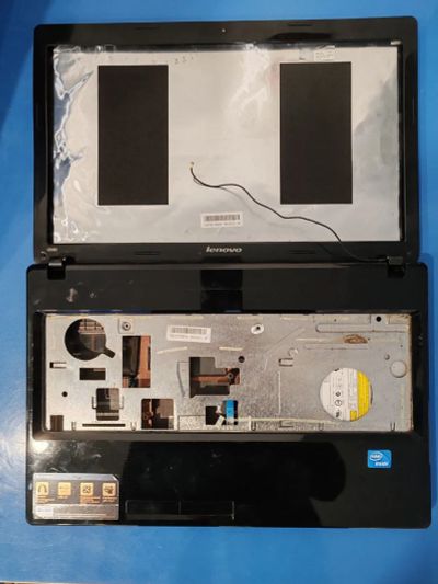 Лот: 25408283. Фото: 1. Корпус для ноутбука Lenovo g580... Корпуса, блоки питания