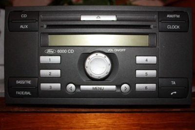 Лот: 9447419. Фото: 1. Штатная магнитола ford, sony 6000... Автомагнитолы