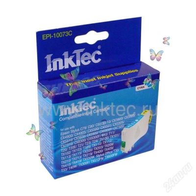 Лот: 2245467. Фото: 1. Картридж InkTec T0732 для Epson... Картриджи, расходные материалы
