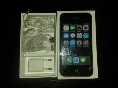 Лот: 6118921. Фото: 1. iPhone 4s 16Gb. Смартфоны