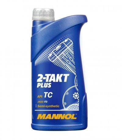 Лот: 16495036. Фото: 1. Масло Mannol 2-ТAKT PLUS (1л... Масла, жидкости