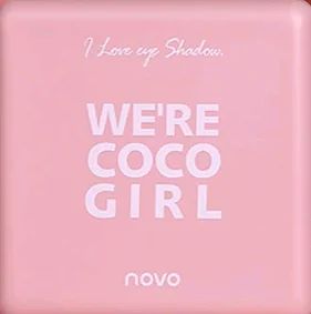Лот: 19096480. Фото: 1. Novo We're Coco Girl Палетка теней... Макияж
