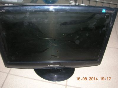 Лот: 4409153. Фото: 1. Монитор 19" Samsung 933SN (битая... ЖК-мониторы