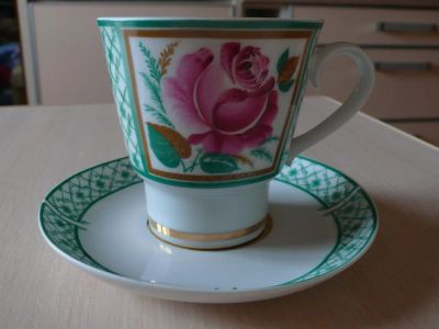 Лот: 3124056. Фото: 1. чайная пара. Кружки, стаканы, бокалы