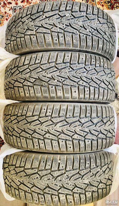 Лот: 16607793. Фото: 1. Nokian Hakkapelita 7 зимняя шипованная... Шины
