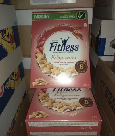 Лот: 17314554. Фото: 1. подушечки Nestle Fitness нестле... Диетическое питание