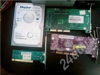 Лот: 255185. Фото: 1. Видеокарты, винчестер, блок п. Видеокарты