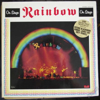 Лот: 5879967. Фото: 1. Rainbow, On Stage, 2LP, 1977. Аудиозаписи
