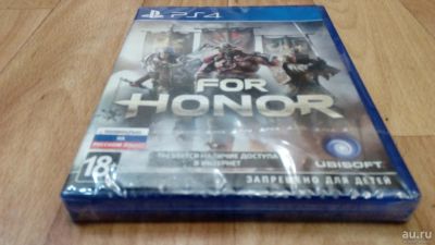 Лот: 9655755. Фото: 1. For Honor PS4 / Новый / Запечатан... Игры для консолей