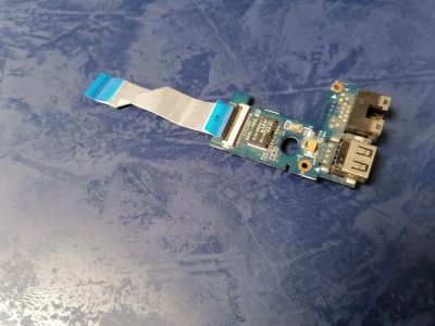 Лот: 17707782. Фото: 1. плата с разъемами USB и LAN 48... Платы расширения, контроллеры, доп. порты