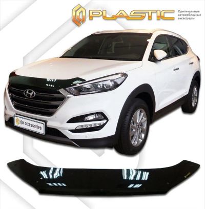 Лот: 13003404. Фото: 1. Дефлектор капота Hyundai Tucson... Детали тюнинга