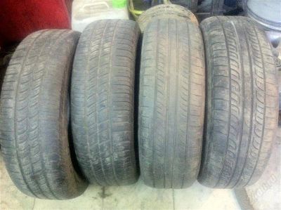 Лот: 2269234. Фото: 1. 205/65 R15, пара Bridgestone Bstyle... Шины