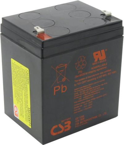 Лот: 11294257. Фото: 1. Батарея Для Ups 12V 4.5Ah Csb... Аккумуляторы