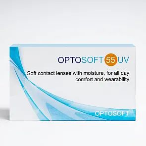 Лот: 25468783. Фото: 1. Optosoft 55 UV (6 линз). Оправы для очков