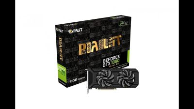 Лот: 10782742. Фото: 1. Видеокарта GeForce GTX1080 Palit... Видеокарты