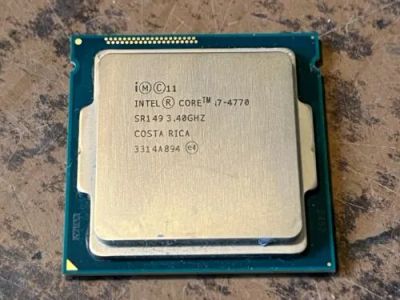 Лот: 19534383. Фото: 1. Процессор Intel Core i7-4770 Haswell... Процессоры