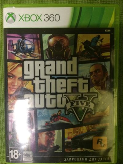 Лот: 7157611. Фото: 1. Игра на Xbox 360 GTA 5. Игры для консолей