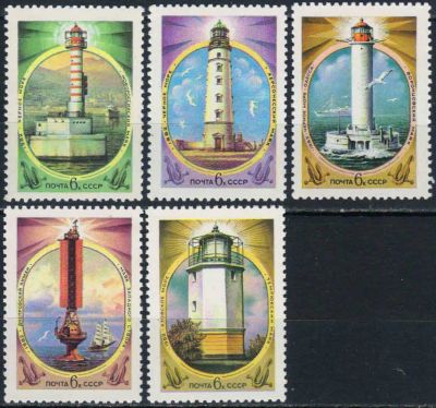 Лот: 24965932. Фото: 1. 1982, декабрь. Маяки Черного и... Марки