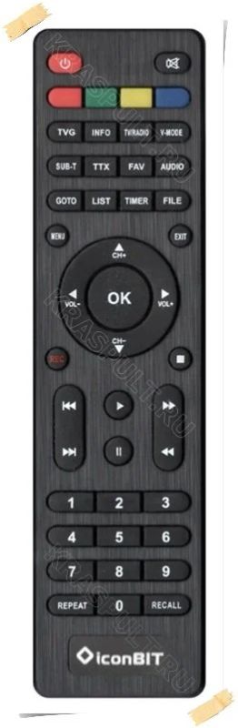 Лот: 15907357. Фото: 1. Пульт IconBIT MovieHD C Plus... Пульты ДУ
