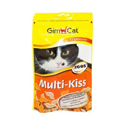 Лот: 10399556. Фото: 1. лакомство Gimcat Multi-kiss Для... Корма