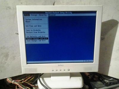 Лот: 4913123. Фото: 1. Монитор ЖК 15" Belinea б/у c динамиками. ЖК-мониторы