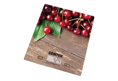 Лот: 13652940. Фото: 1. Весы кухонные CENTEK CT-2462 вишня. Кухонная