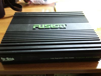 Лот: 3875318. Фото: 1. Усилитель Fusion FP-804. Усилители