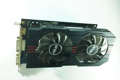 Лот: 17590589. Фото: 1. Видеокарта ASUS GTX750-DF-1GD5... Видеокарты