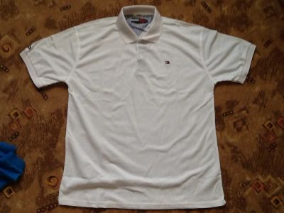 Лот: 4769505. Фото: 1. Футболка Tommy Hilfiger белая. Футболки, поло