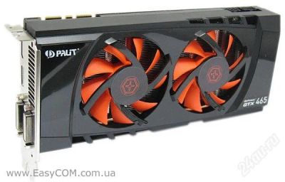 Лот: 1553816. Фото: 1. Palit GeForce GTX 465 (NE5TX465F1002... Видеокарты