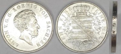 Лот: 18664502. Фото: 1. 1 талер 1831S года. RAR. aUNC... Германия и Австрия