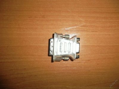 Лот: 5868820. Фото: 1. Переходник DVI-I ------ VGA. Шлейфы, кабели, переходники