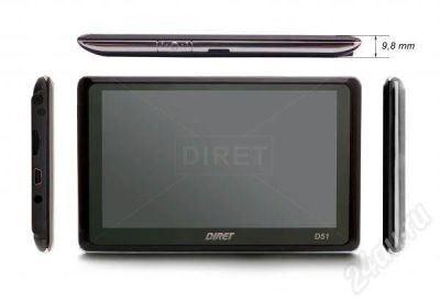 Лот: 585047. Фото: 1. Навигатор Diret D51+Навител. GPS-навигаторы