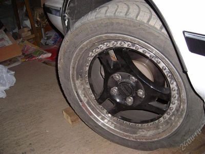 Лот: 1025621. Фото: 1. Super Advan R17 8j 9j 5x114... Шины на дисках
