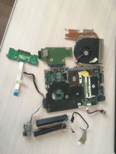 Лот: 19018303. Фото: 1. Запчасти для ноутбука Asus K40AB. Материнские платы
