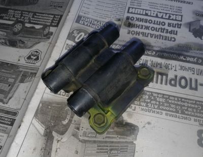 Лот: 12493311. Фото: 1. Катушка зажигания Subaru 22433AA500... Двигатель и элементы двигателя