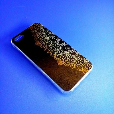 Лот: 7900492. Фото: 1. Кейс силиконовый 8 орнамент iPhone... Чехлы, бамперы