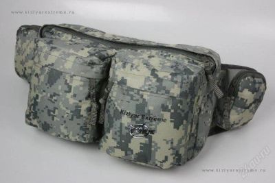 Лот: 910479. Фото: 1. Камуфляжная Поясная Сумка Kizlyar... Рюкзаки