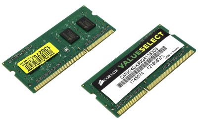 Лот: 18300467. Фото: 1. Corsair CMSO4GX3M2A1333C9 DDR3... Оперативная память