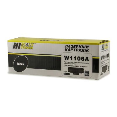 Лот: 18401170. Фото: 1. Картридж Hi-Black (HB-W1106A... Картриджи, расходные материалы