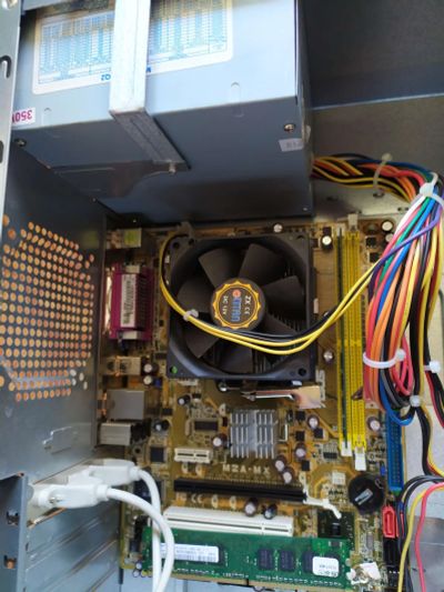 Лот: 19452013. Фото: 1. M2A MX 2GB DDR 350W корпус. Комплекты запчастей
