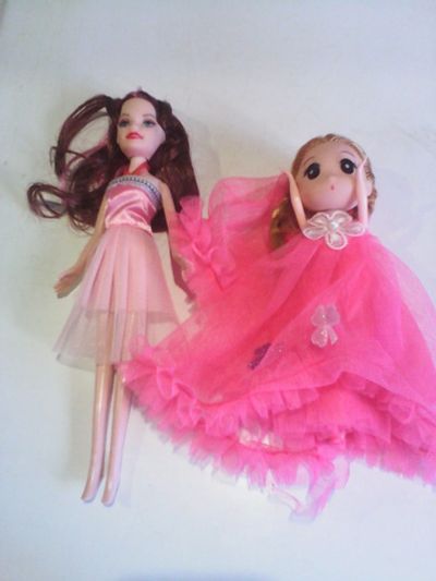 Лот: 17463994. Фото: 1. 2 куклы одним лотом.С рубля.Короткие... Куклы и аксессуары