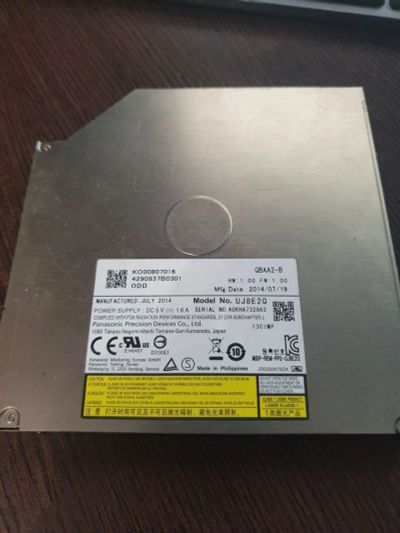 Лот: 16492963. Фото: 1. DVD привод Panasonic UJ8E2Q. Приводы CD, DVD, BR, FDD
