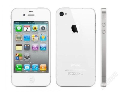Лот: 3189094. Фото: 1. Apple Iphone 4G 8GB White / original... Смартфоны