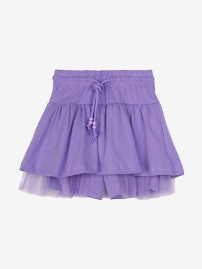 Лот: 25379687. Фото: 1. Юбка-шорты Playtoday, Фиолетовый. Шорты